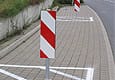 Sonderanfertigungen Stahlstange für Verkehrsschild